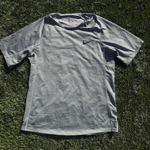 Nike Drifit Compression Shirt Grey Size Large